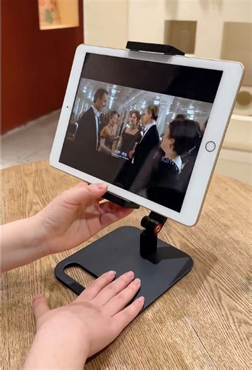 Foldable design for easy storage when not in use.#DeskStand #HomeEssentials #OfficeEssentials