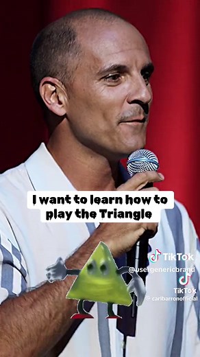 Hilarious Comedy Skit: Learning to Play the Triangle with Carl Barron
