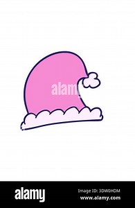 horizontally vibrating animation of cartoon christmas hat Stock Video Footage - Alamy