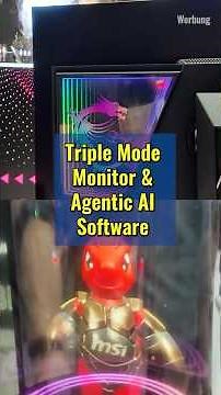 KI-Monitor: Der ‚Cheat‘-Bildschirm ist zurück + 1. Triple-Mode-Monitor 🖥️ 🤖