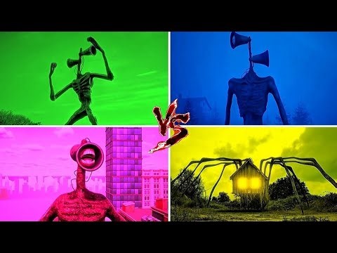 Siren Head Mega Mix Battle - Coffin Dance Song (Cover)