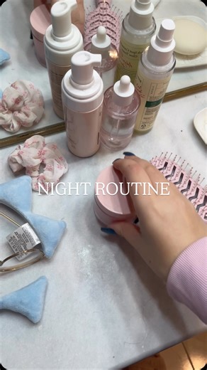 @adele.maina on Instagram: "My #nightroutine 🤍 #asmr #asmrskincare #asmrroutine #asmrsounds"