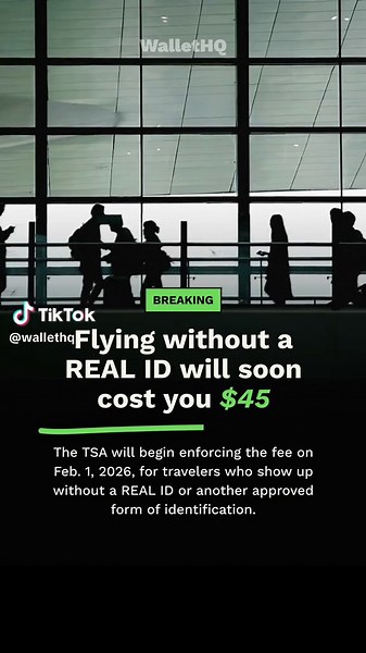 TSA Introduces $45 Fee for Travelers Without REAL ID