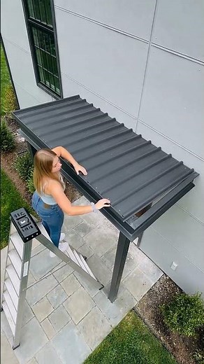 Transforming The Front Porch With A Modern Awning
