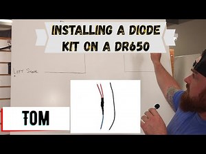 DR650 Diode kit Diagram