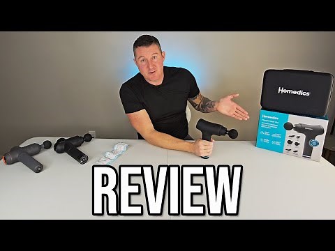 Massage Gun Review: Homedics Therapist Select Plus