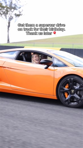 Surprise them with a Supercar drive on track, from $300. 🏎️ | RedBalloon