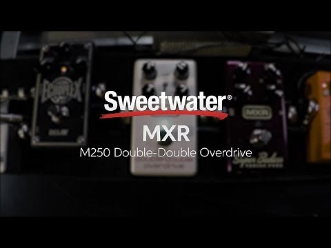 MXR M250 Double-Double Overdrive Pedal Demo
