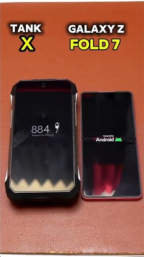 Tank x vs galaxy fold 7 ☠️☠️