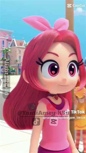 red ruby❤️ dan orange amber🧡||#jjrainbowbubblegem