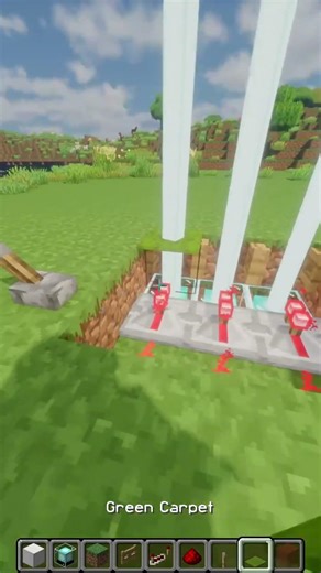 Minecraft Laser Door🚪🔒#shorts #minecraft