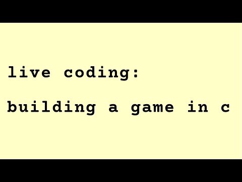 Building a Game in C - Refactoring, Drawing Tile Matrices