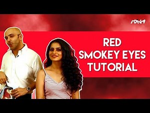 iDIVA - Red Smokey Eye Makeup Tutorial | How To Get Red Smokey Eyes