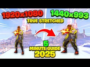 The Ultimate VALORANT TRUE STRETCHED Resolution Guide (2025)