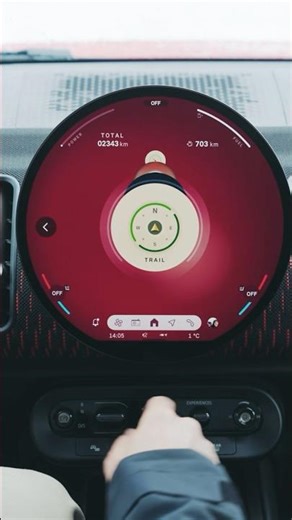 MINI’s new “Trail” Experience Mode #minicooper #mini #fyp #cars #suv #minicoopers #auto #offroad