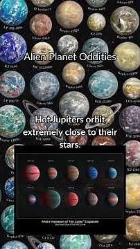 10 Strange Alien Planets You Won’t Believe Exist #cosmicexploration #nasa
