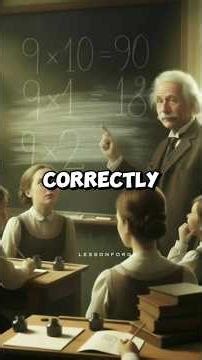 Einstein Proved a Powerful Truth With One Wrong Answer#lifelesson #shorts #lessonforge