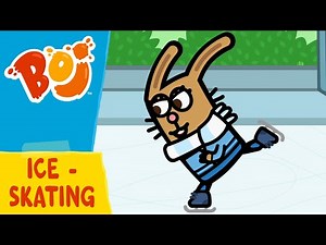 Boj - Ice Skating with Rupa | Cartoons for Kids