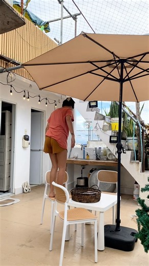 ito po linkk ng chair parang style at may color din. #chair #nordicchair #nordicchairset #setchair #rattanstylenchair | Haile-EAT's me