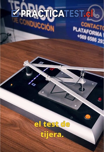 Test de tijera: clave para tu licencia de conducir
