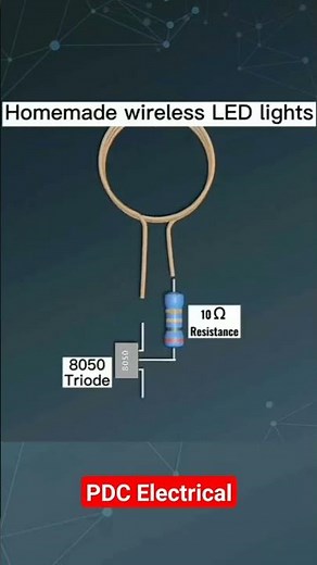 Homemade wireless LED bulb