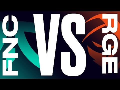 FNC vs. RGE - Semifinals | LEC Summer | Fnatic vs. Rogue | Game 2 (2022)