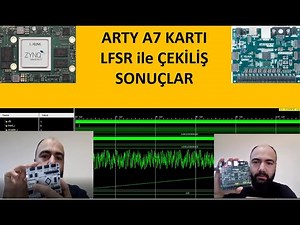 FPGA PROGRAMMING with VHDL - Lesson 24: ARTY A7 Lottery Results with LFSR