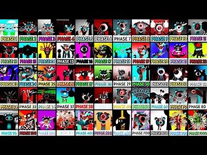 Incredibox Sprunki Mix All Phases: Phase 10 VS Phase 100 VS Phase 1000 VS All Phase Sky 1-1000