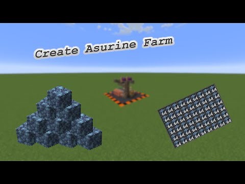 Minecraft Create Mod: Asurine Farm Tutorial