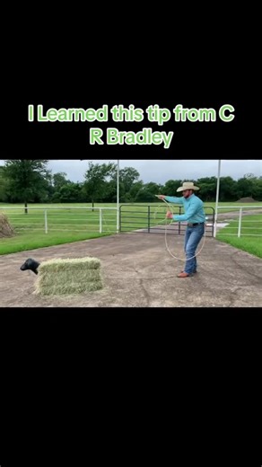I learned this tip from CR Bradley!😱😱 #roping #calfroping #lessons #tiedownroping #coaching #teaching #horsemanship #horsetraining