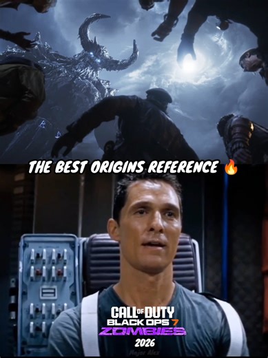 The Best "Origins" from BO2 Zombies Reference in COD Black Ops 7 Zombies 🗿🔥 #shorts #cod #blackops7