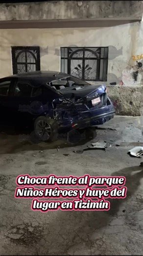 Accidente de Camioneta en Tizimín: Huida del Conductor