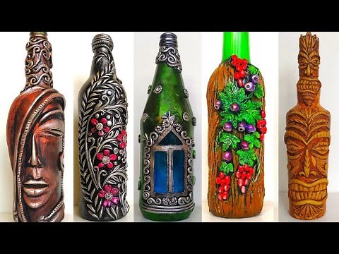 5 bottle craft ideas