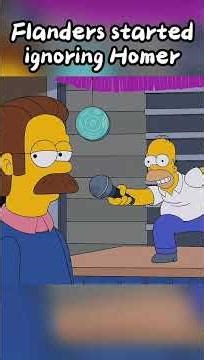 Flanders finally loses it#simpsons #cartoon #thesimpsons #shorts