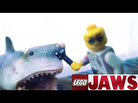 LEGO Jaws - You're Gonna Need a Bigger Boat Scene Part 1 | Stop Motion