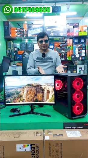 RS 55,000 GAMING PC BUILD | WITH SAMSUNG 24 INCH CURVED MONITOR & RYZEN 5 5500GT | PC SETUP INDIA