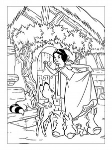 You'll also like these Printable Snow White coloring sheets for Kids