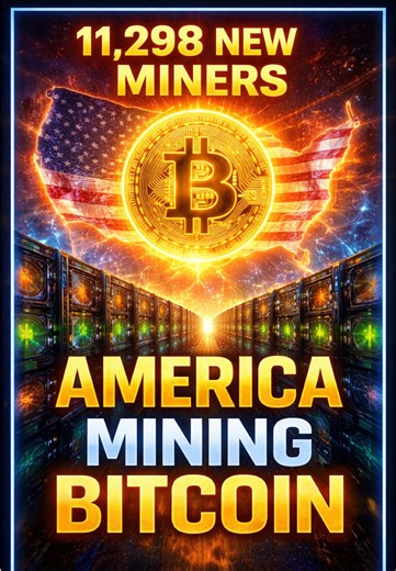 America Expands Bitcoin Mining Power #bitcoin #crypto #cryptonews #blockchain #bitcoinmining A new Bitcoin mining expansion in the United States is drawing attention after American Bitcoin purchased over 11,000 additional miners. As the global race for crypto infrastructure accelerates, some believe the future of Bitcoin mining could increasingly shift toward the United States. @Forrest Unfiltered @JamesMcCarthyMindset @💛_Heart_Of_Gold_💛 @TheREALhope22 @Country❌
