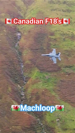 🇨🇦Canadian F18 Hornets low level in the Mach Loop🇨🇦