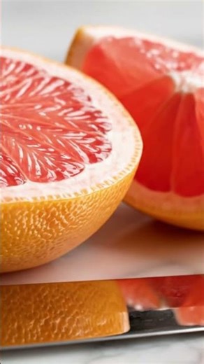 💗 Pink Grapefruit Jelly Burst – Softest Fruit Cut!