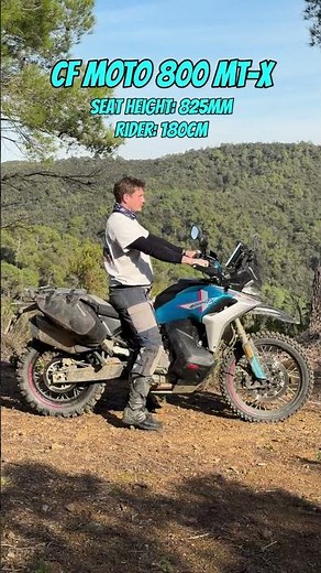 The CF Moto 800 MT-X: 799cc twin, 95 hp. Real adventure capability.​​​​​​​​​​​​​​​​#cfmotobikes