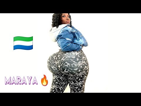 MARAYA TAYLOR🔥 Jaw-dropping well-endowed Curvy Sierra Leonean Plus Size Model ✅Wiki Biography Facts