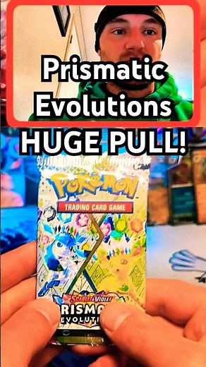 Pulling A Super Rare Pokemon Card From A Prismatic Evolutions opening!