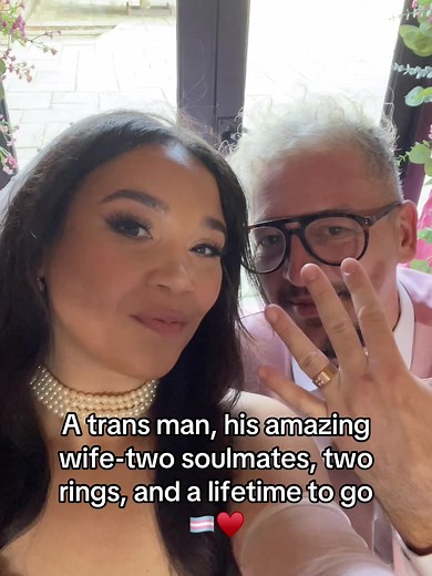Celebrating Love: A Trans Man's Joyful Wedding