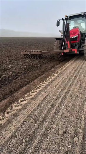 High-Speed Tractor Bed Shaper in Action #farmtech #tractorlife #modernagriculture