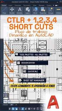 These AutoCAD commands make you FASTER ⚡