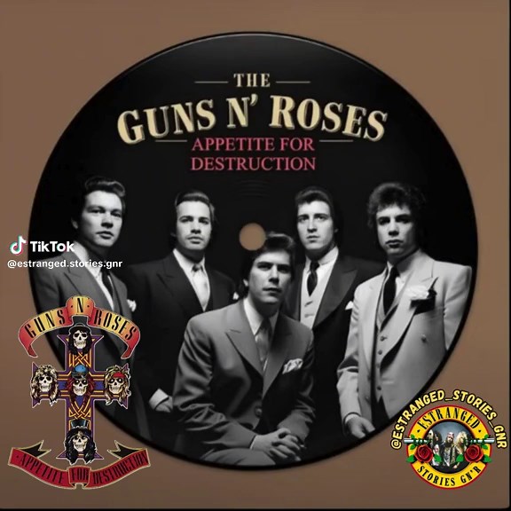 Guns N' Roses em Estilo Anos 50: Confira!
