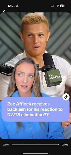 Zac Affleck Defends Reaction to Jen Affleck's DWTS Exit