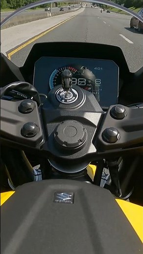 Top Speed Run on a 2024 GSX8R.....#motorcycle #bikelife