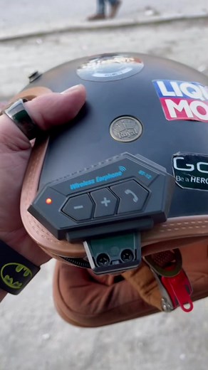 Best Bluetooth Helmet Wireless Earphone BT-12 | 20 Hours Playback Time